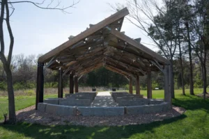 Prairie Park Nature Center Pavilion Inside