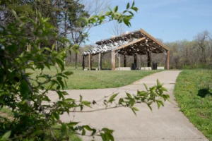 Prairie Park Nature Center Pavilion Outside