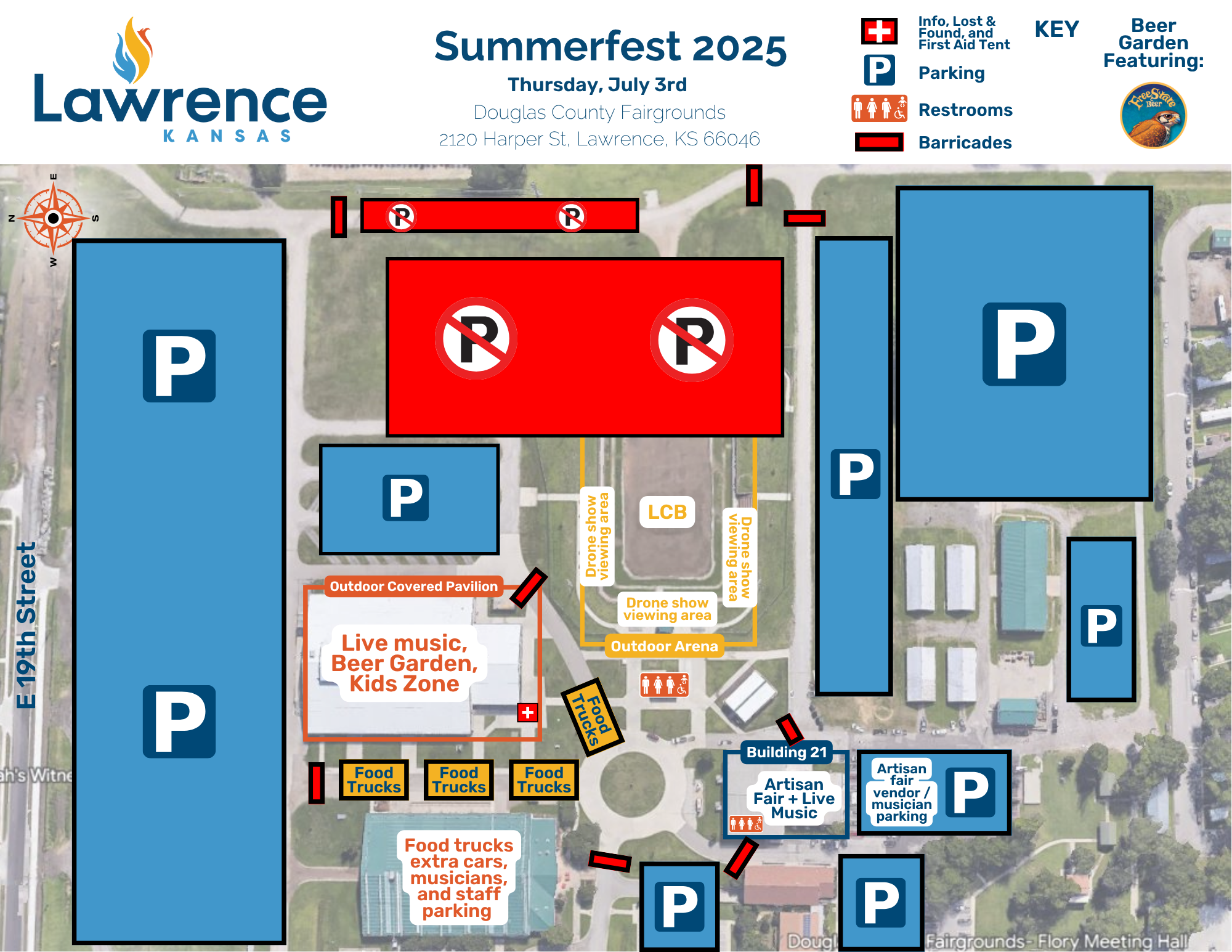 Summerfest 2025 Map