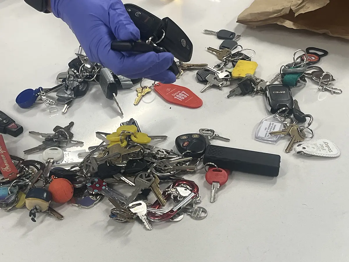Featured image for “Lawrence Police Department Begins Returning Stolen Items”