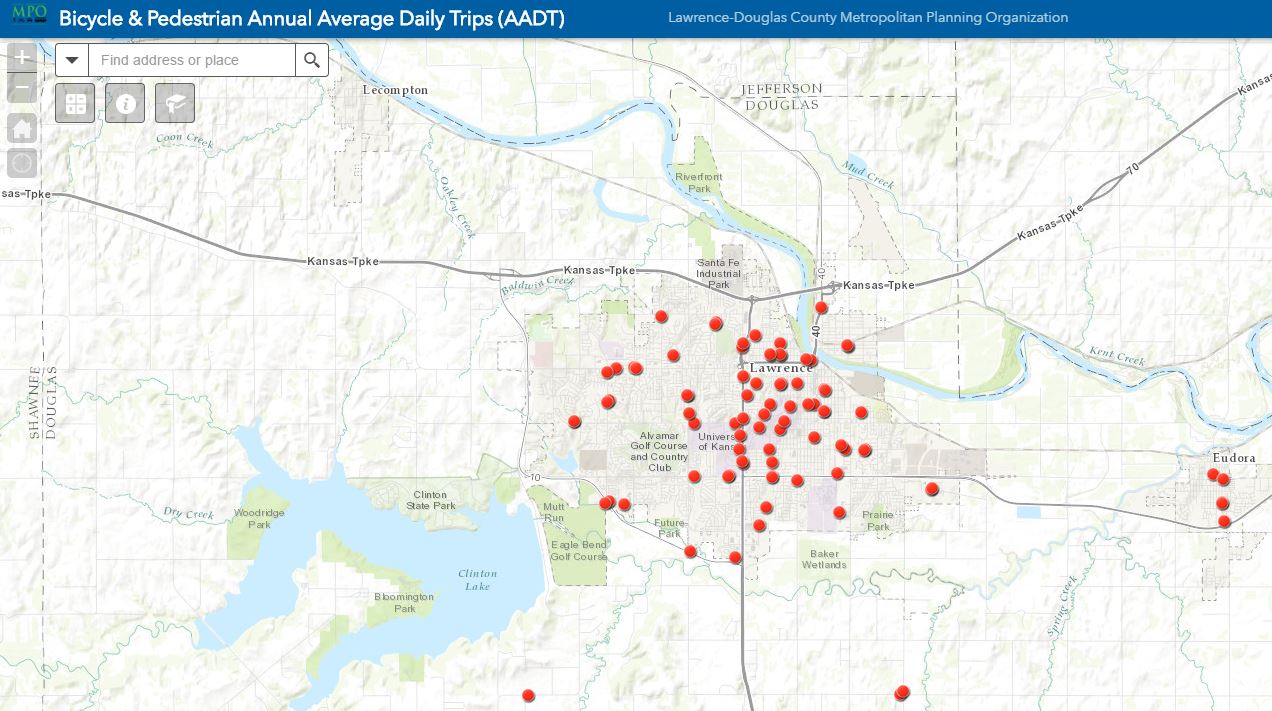 INTERACTIVE HISTORICAL BICYCLE-PEDESTRIAN COUNT MAP